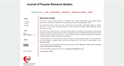 Desktop Screenshot of jprstudies.org